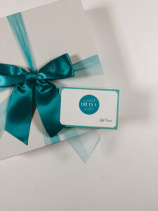 Truly U gift card – never-expiring holiday gift for personalized bra fittings and lingerie shopping.